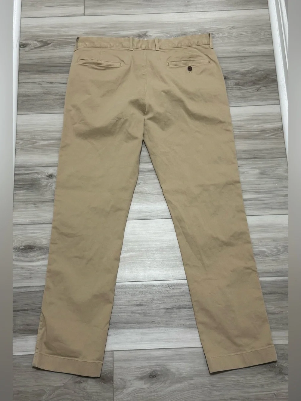 J. Crew Men's Tan Chino Pants - Straight Leg